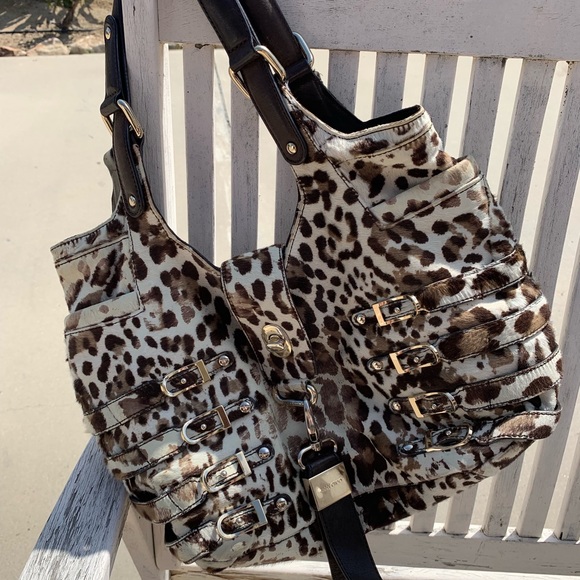 Jimmy Choo Handbags - 🥳SALE🥳JIMMY CHOO AUTHENTIC LEOPARD PRINT TOTE
